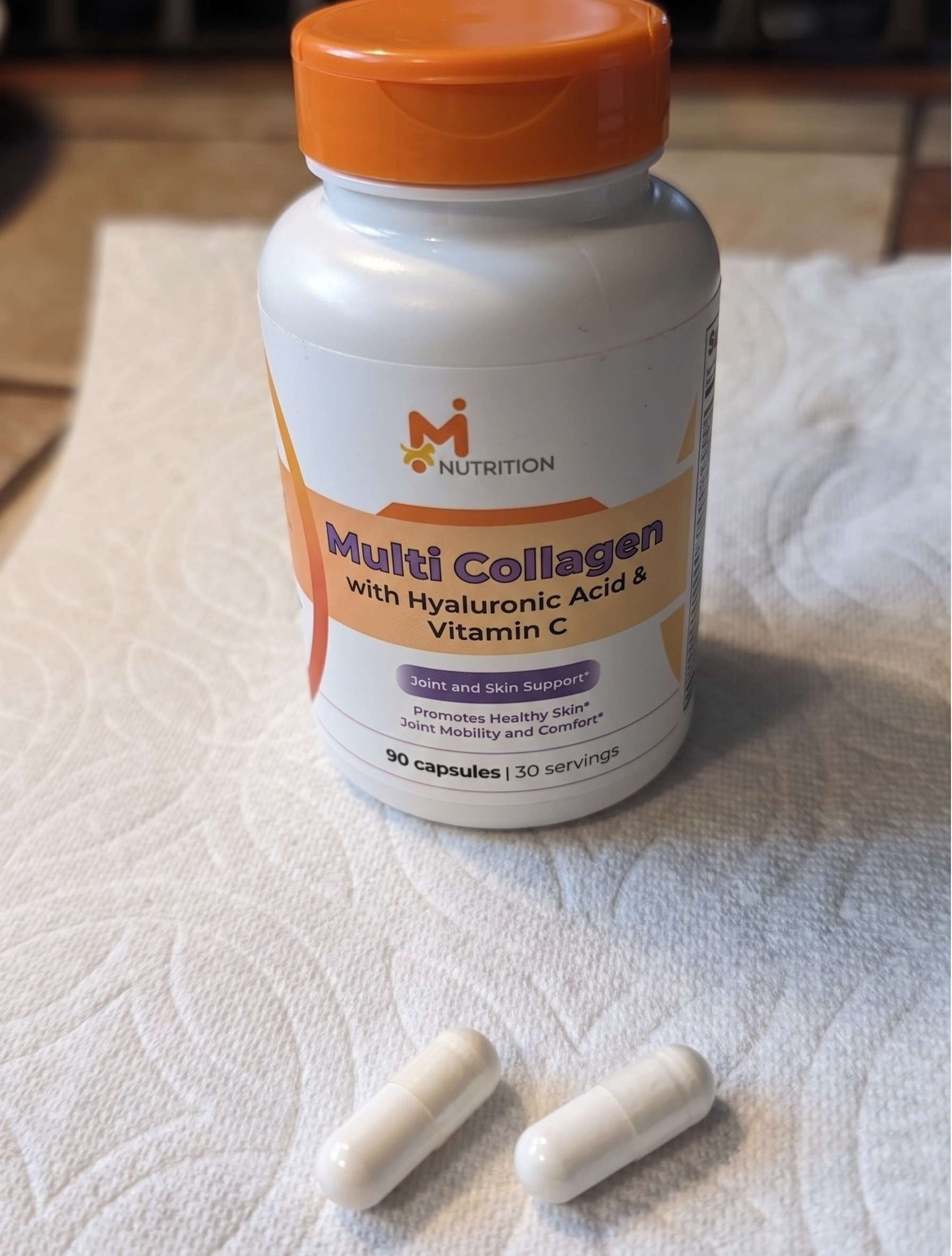 Customer photo with M Nutrition Multi Collagen