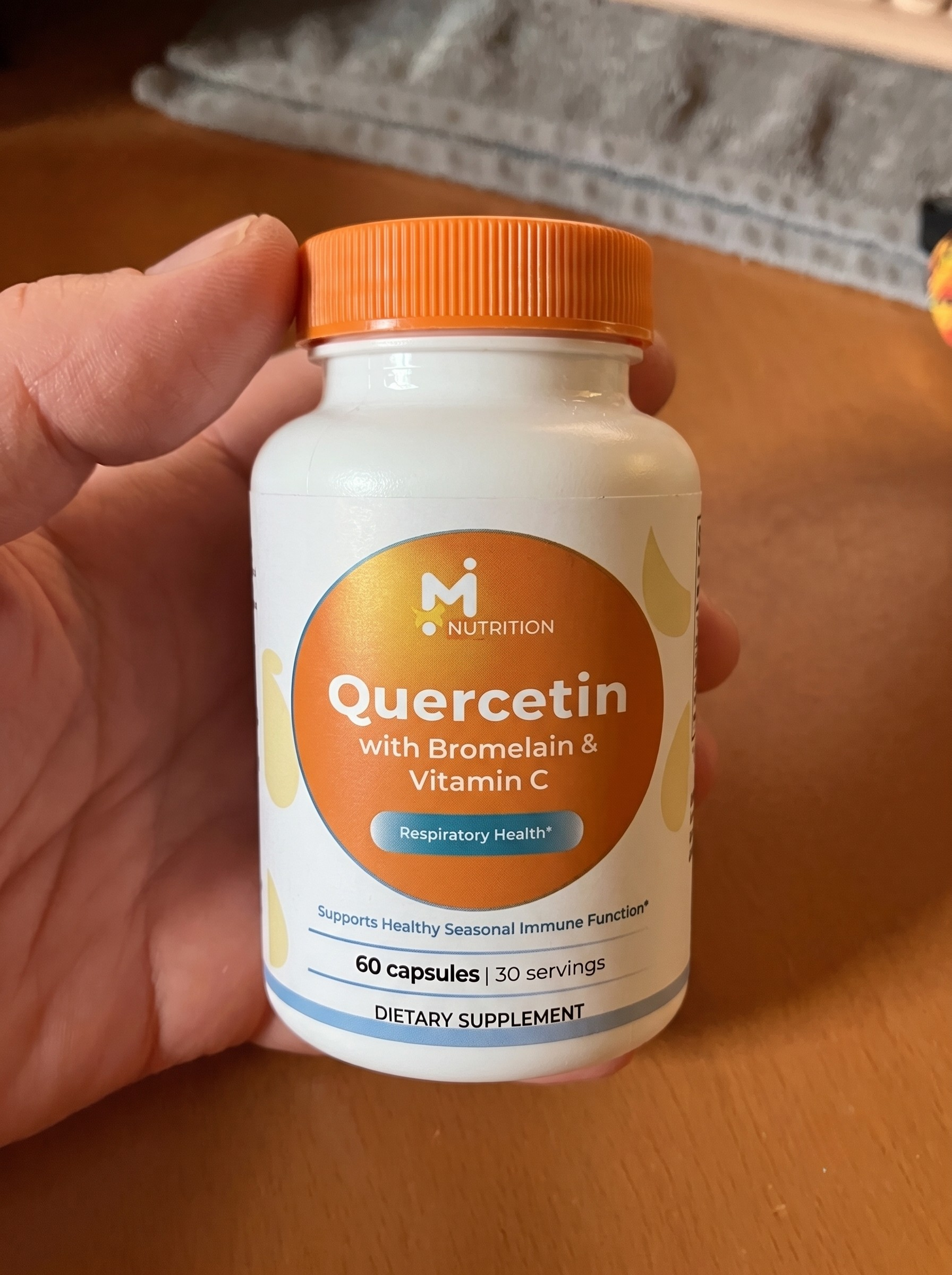 Customer photo with M Nutrition Quercetin